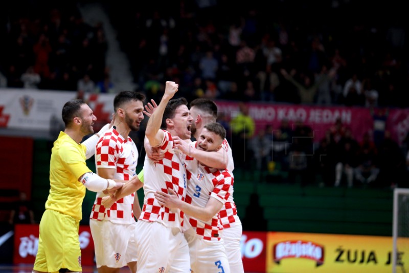 Uzvratna utakmica doigravanja za futsal SP između Hrvatske i Poljske