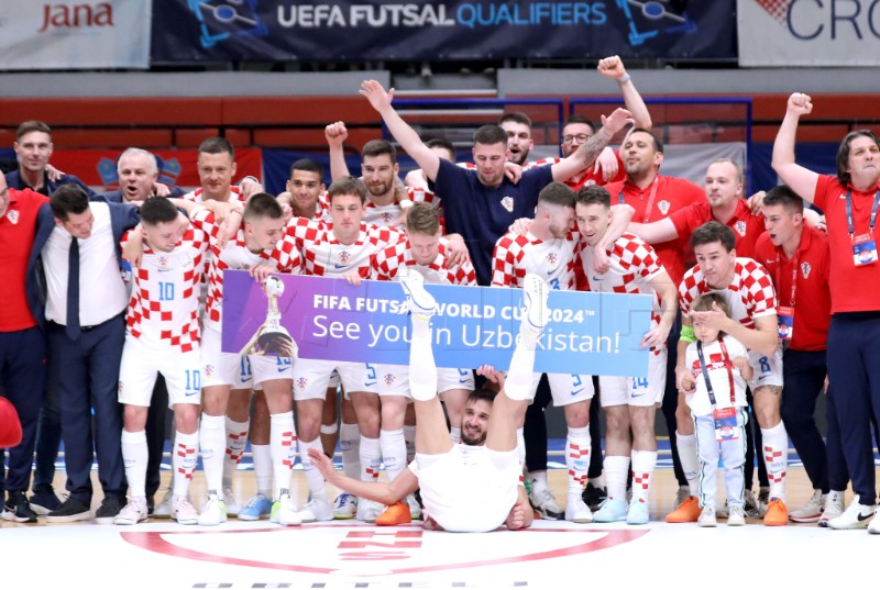 Uzvratna utakmica doigravanja za futsal SP između Hrvatske i Poljske