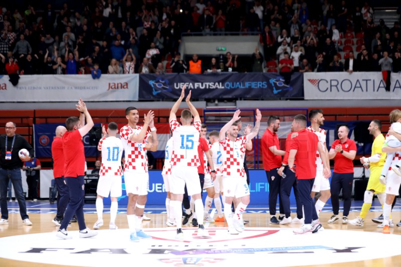 Uzvratna utakmica doigravanja za futsal SP između Hrvatske i Poljske