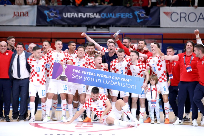 Uzvratna utakmica doigravanja za futsal SP između Hrvatske i Poljske