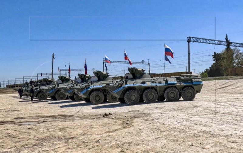 AZERBAIJAN RUSSIAN PEACEKEEPERS WITHDRAWAL