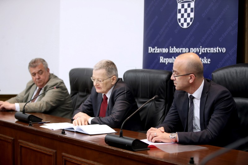 Konferencija za medije Državnog izbornog povjerenstva