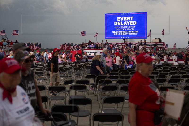 USA NORTH CAROLINA TRUMP RALLY