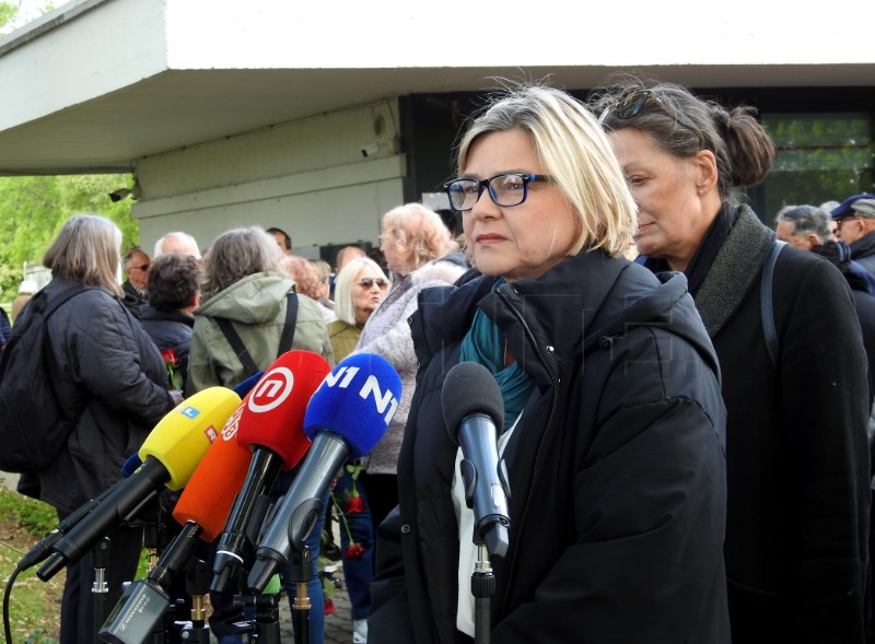 Počast žrtvama ustaškog logora Jasenovac u znak sjećanja na 79. godišnjicu proboja