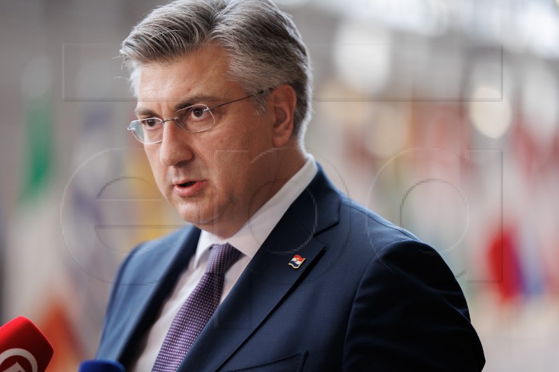 BELGIUM EU CROATIA PLENKOVIC