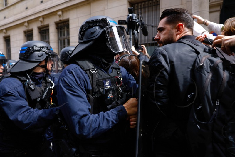 FRANCE PROTEST ISRAEL GAZA CONFLICT