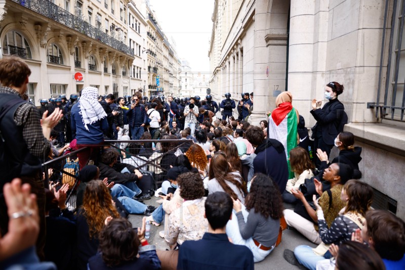 FRANCE PROTEST ISRAEL GAZA CONFLICT