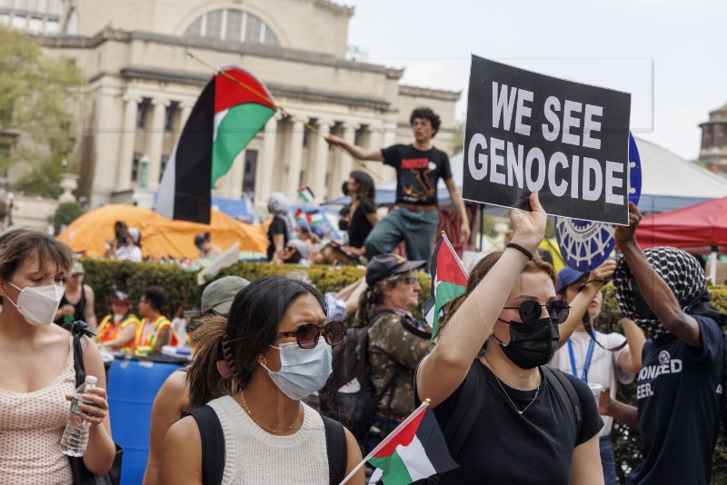 USA UNIVERSITY PROTEST ISRAEL GAZA CONFLICT