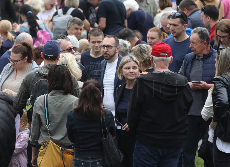  Proslava Međunarodnog praznika rada 1. svibnja u parku Maksimir