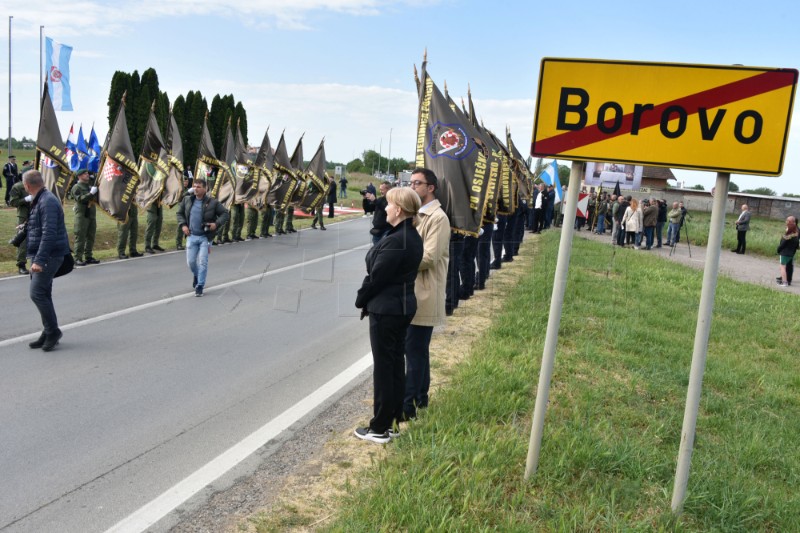 Obilježavanje 33. obljetnice pogibije dvanaest redarstvenika u Borovu Selu