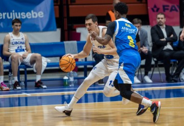 Utakmica playoffa Hrvatske lige košarkaša: Cibona - Zabok