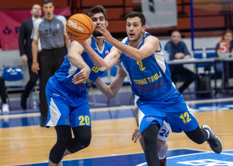 Utakmica playoffa Hrvatske lige košarkaša: Cibona - Zabok