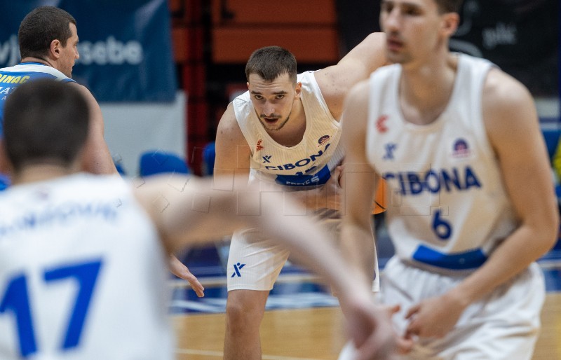 Utakmica playoffa Hrvatske lige košarkaša: Cibona - Zabok