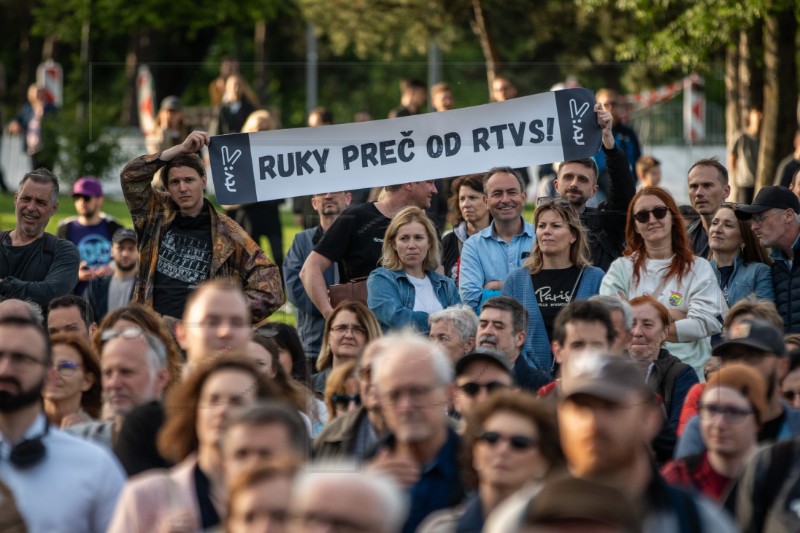 SLOVAKIA PROTEST