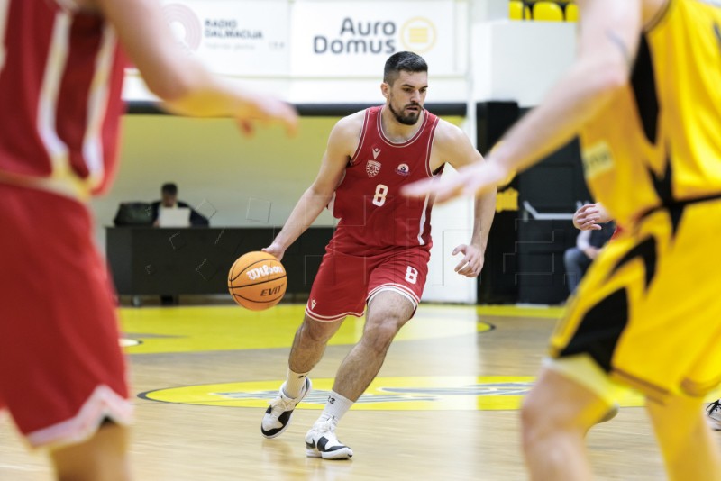 Utakmica playoffa Hrvatske lige košarkaša: Split - Dubrovnik