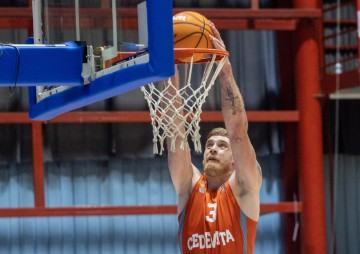 Utakmica playoffa Hrvatske lige košarkaša: Cedevita Junior - Dinamo