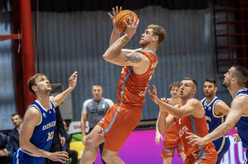 Utakmica playoffa Hrvatske lige košarkaša: Cedevita Junior - Dinamo