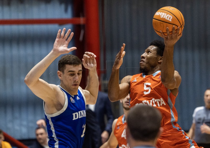 Utakmica playoffa Hrvatske lige košarkaša: Cedevita Junior - Dinamo