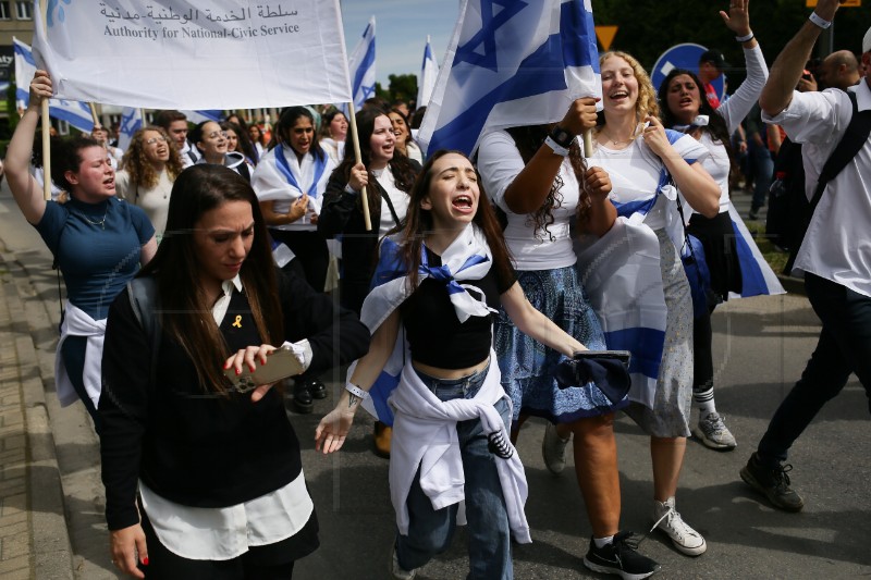 POLAND AUSCHWITZ MARCH OF THE LIVING 