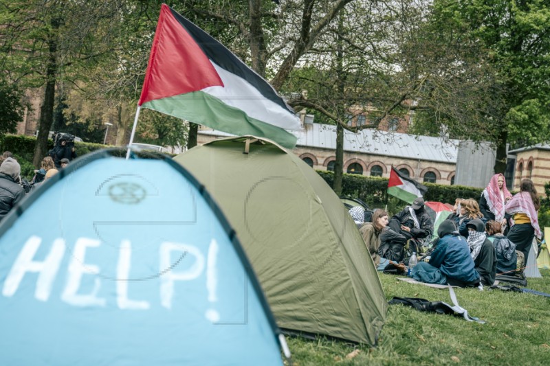 DENMARK UNIVERSITY PROTEST