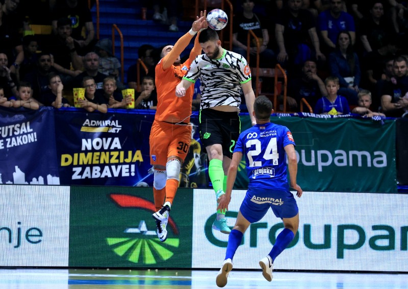 Druga utakmica finala doigravanja PH u futsalu: Futsal Dinamo - Olmissum