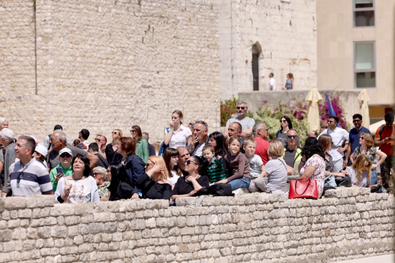 Zadar: Program akrobatske grupe „Krila Oluje“ 