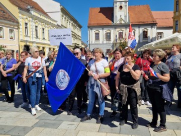 Prosvjed radnika Varteksa