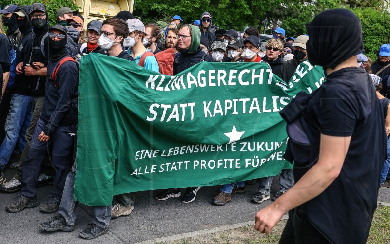 GERMANY TESLA PROTEST