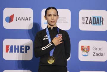 Zadar: Ema Sgardelli osvojila zlatnu medalju