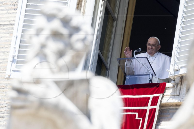 VATICAN POPE FRANCIS REGINA CAELI