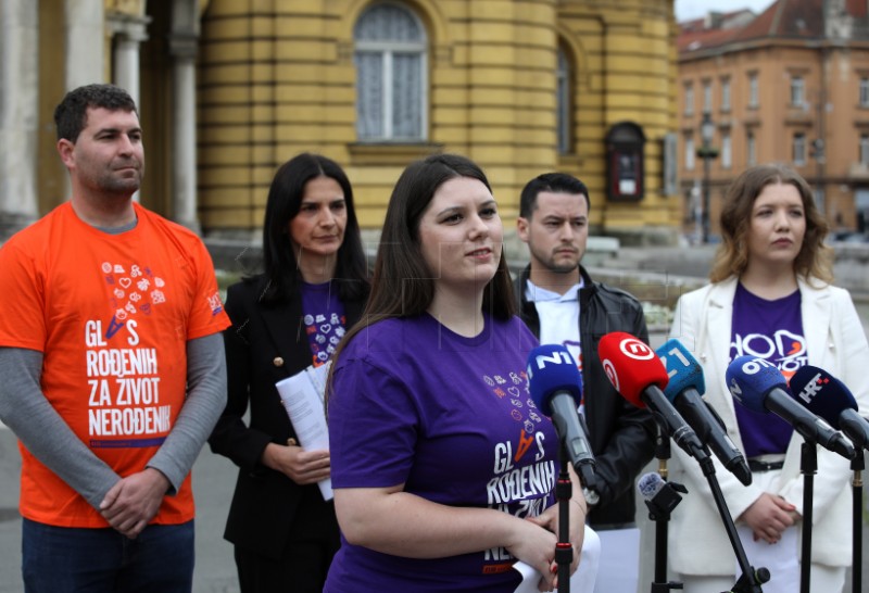 Konferencija za medije Hoda za život, obitelj i Hrvatsku