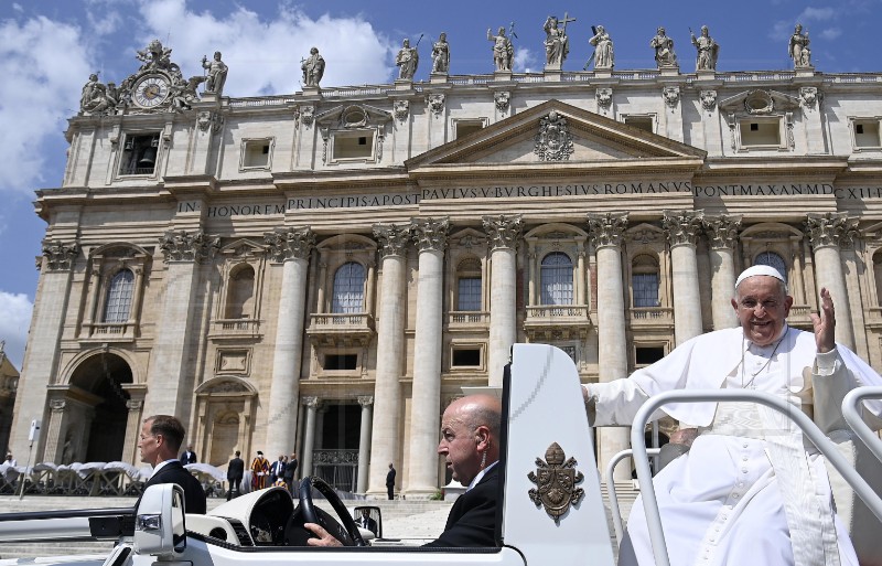 VATICAN POPE FRANCIS GENERAL AUDIENCE