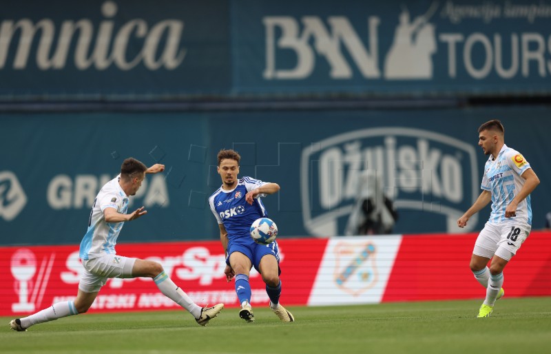 Prva finalna utakmica Hrvatskoga nogometnog kupa Dinamo - Rijeka 