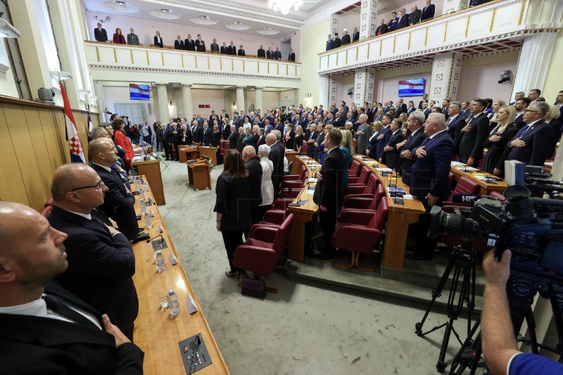 Gordan Jandroković po treći put izabran za predsjednika Hrvatskog sabora