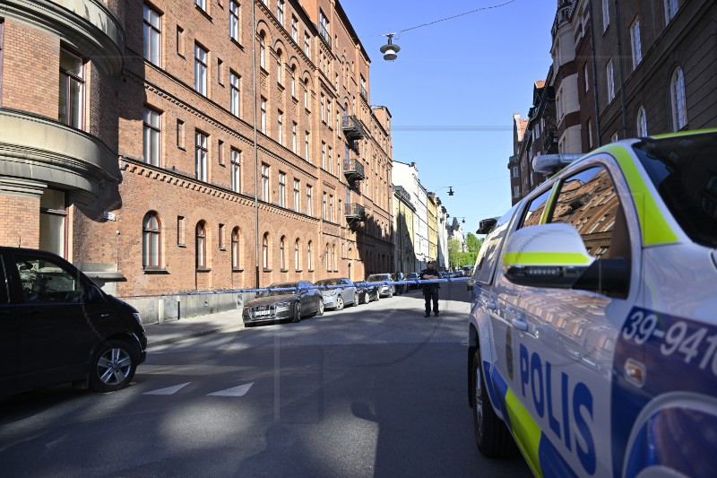 SWEDEN STOCKHOLM GUNFIRE