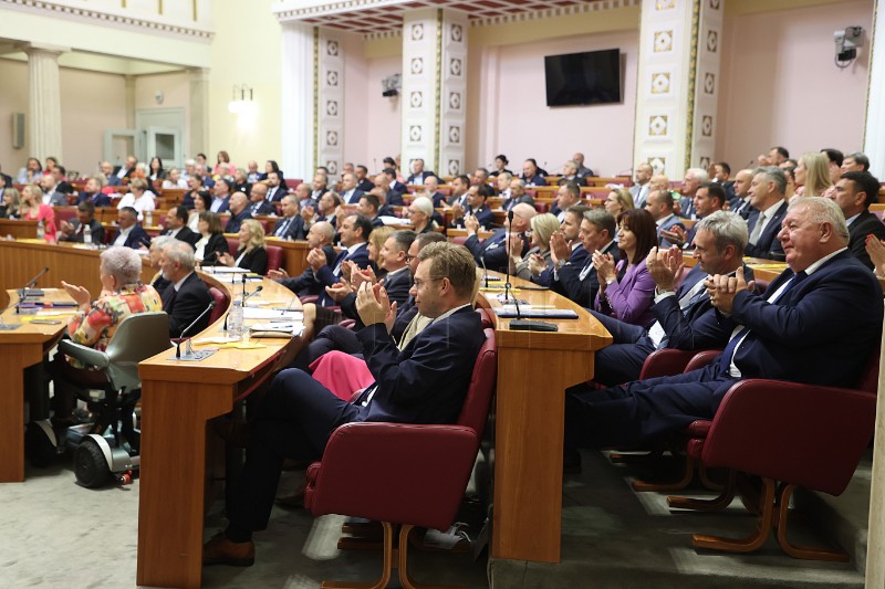 Sabor izglasao povjerenje trećoj Vladi premijera Andreja Plenkovića (HDZ)