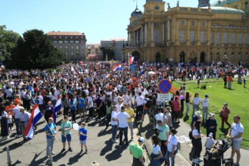 Zagreb: Počeo ovogodišnji "Hod za život"