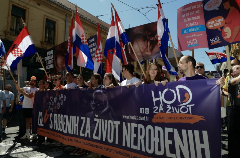 Zagreb: Hod za život