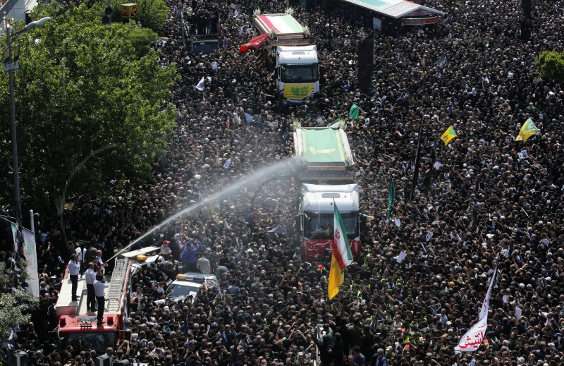 IRAN PRESIDENT FUNERAL