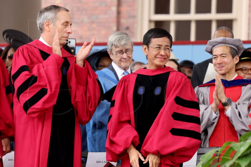 USA HARVARD COMMENCEMENT