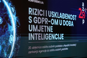 Konferencija "Rizici i usklađenost s GDPR-om u doba umjetne inteligencije"