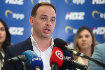 Split: Konferencija za medije kandidata HDZ-a na EU izborima