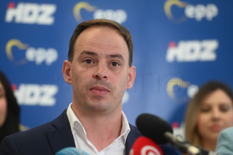 Split: Konferencija za medije kandidata HDZ-a na EU izborima