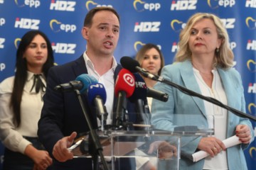 Split: Konferencija za medije kandidata HDZ-a na EU izborima