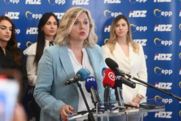 Split: Konferencija za medije kandidata HDZ-a na EU izborima