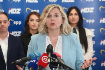 Split: Konferencija za medije kandidata HDZ-a na EU izborima