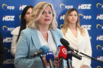 Split: Konferencija za medije kandidata HDZ-a na EU izborima