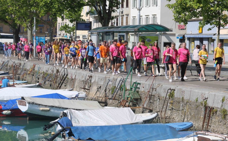 Rijeka: Maturanti riječkih srednjih škola održali norijadu