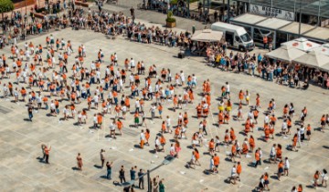 Varaždinski maturanti plesali quadrillu i Rim Tim Tagi Dim