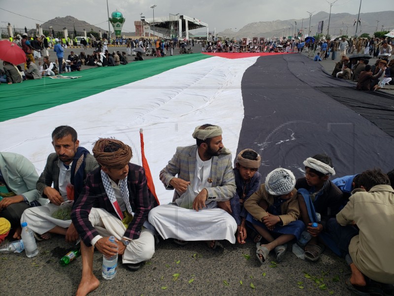 YEMEN HOUTHIS PROTEST